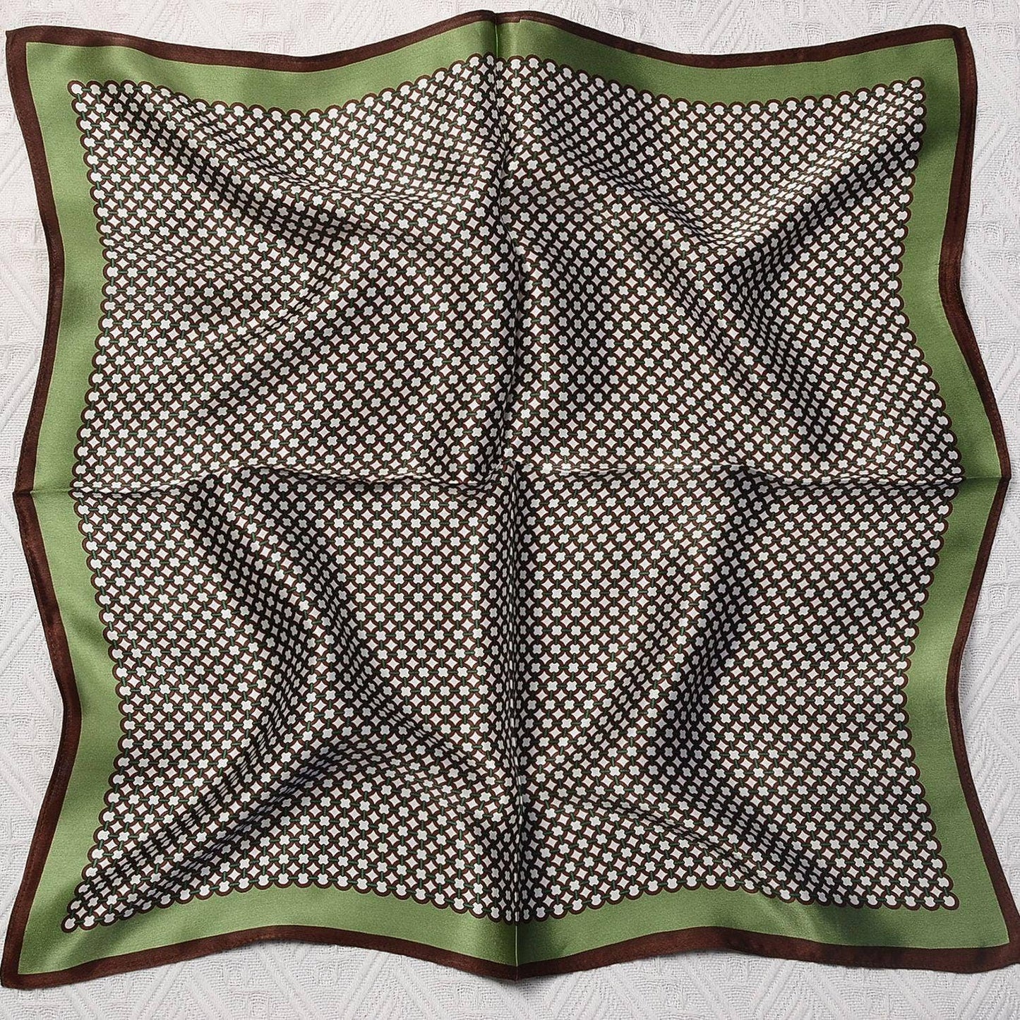SueSilkHK - Blue Polka Dot 100% mulberry Silk Scarf/Silk head scarf/Silk hair scarf/Silk neck scarf/Mother's Day Gifts/Bag Accessory/Gift for her: Red