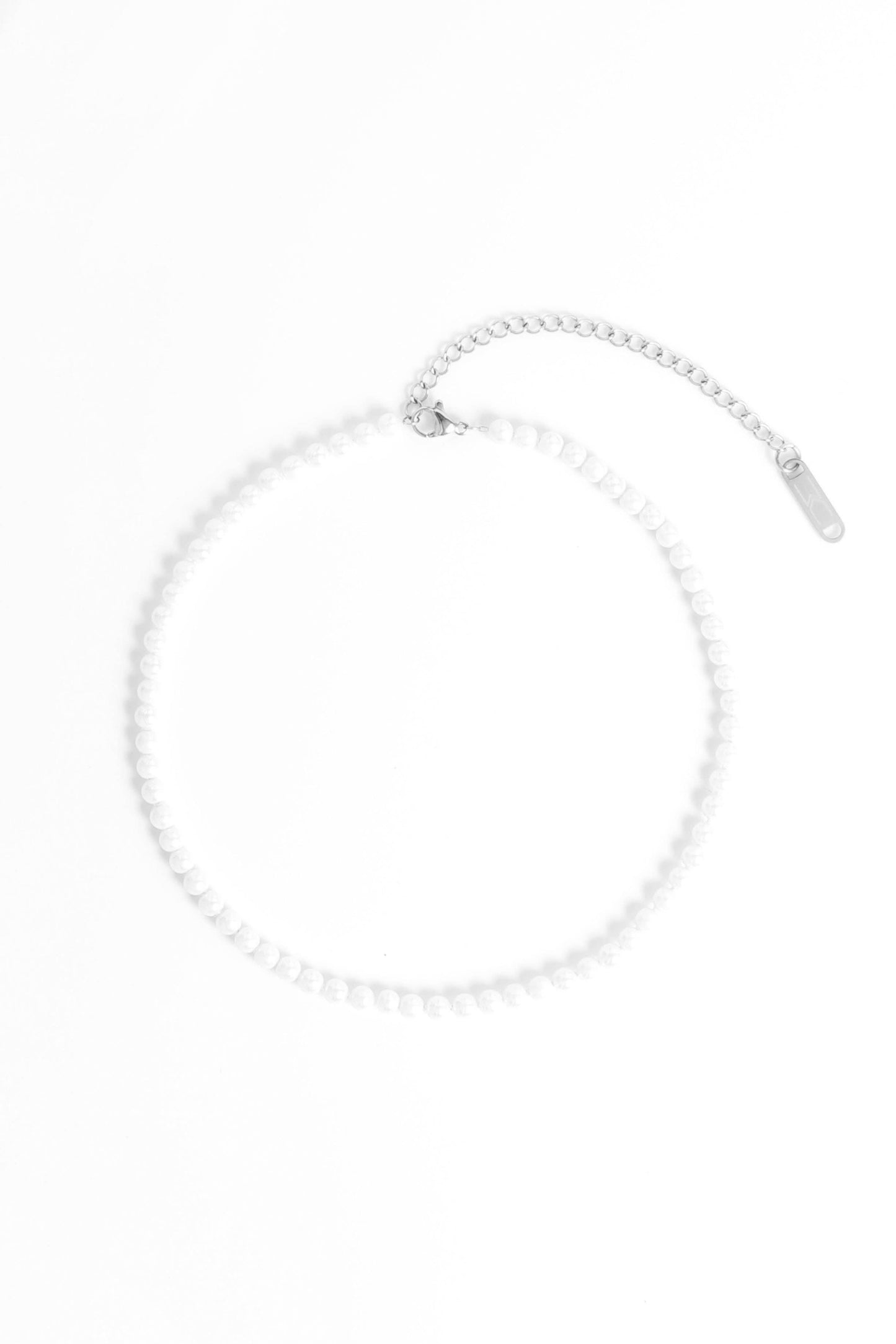 AUGUSTA CHOKER pearl: Gold