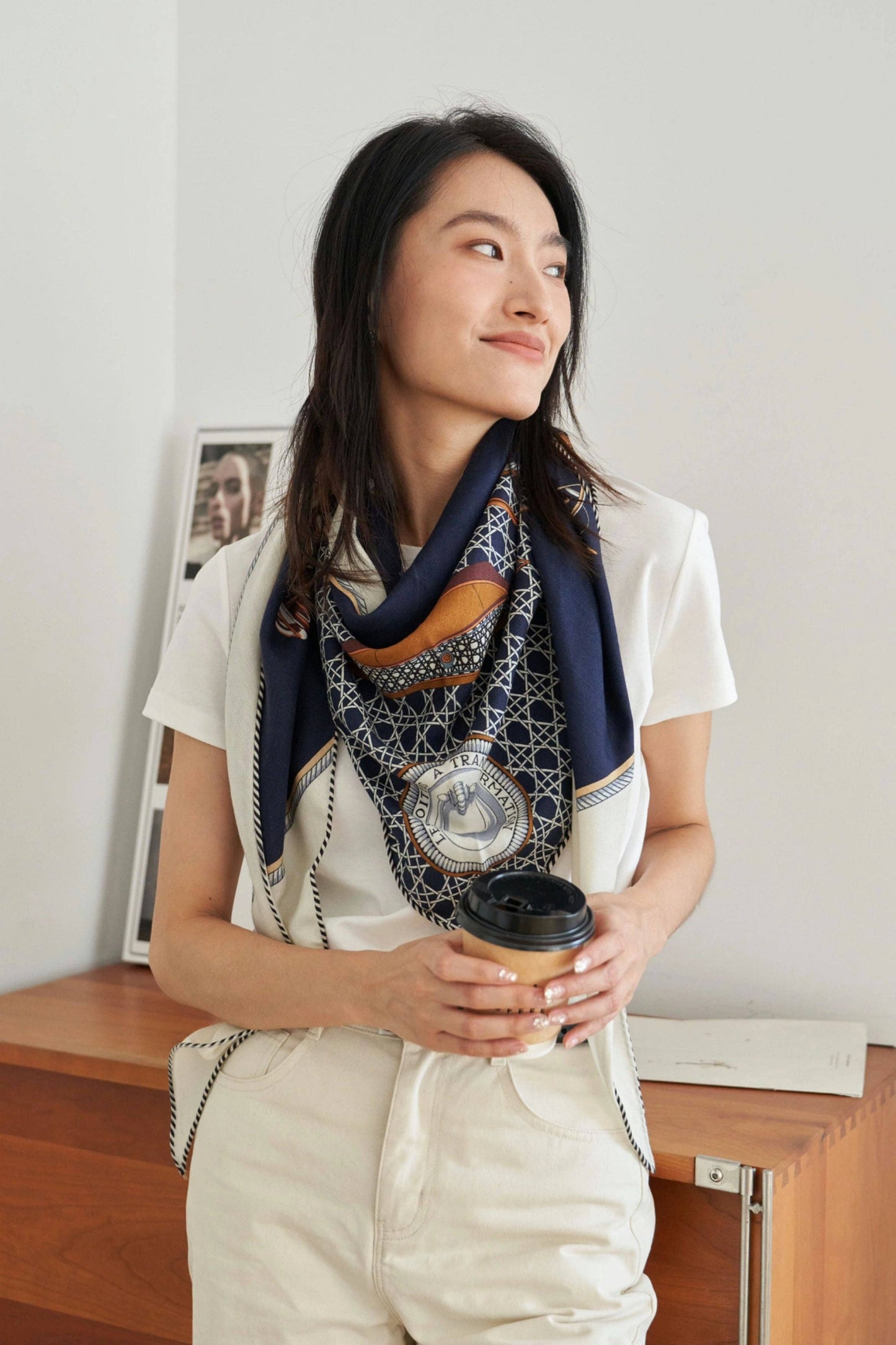 Eleanor Scarf (beige)