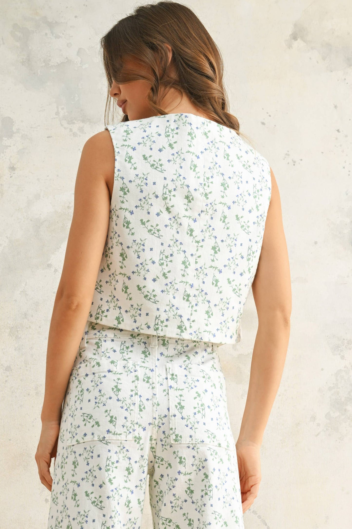 FLORAL VEST