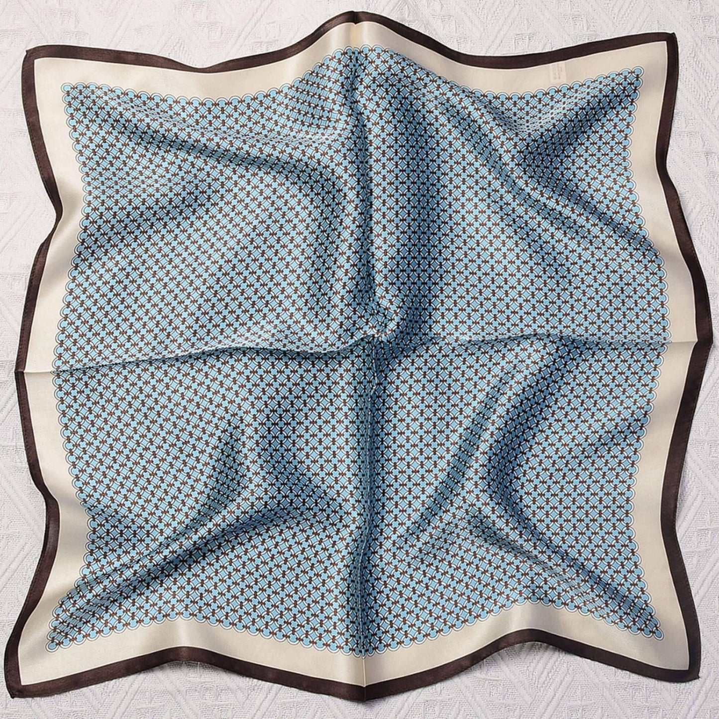 SueSilkHK - Blue Polka Dot 100% mulberry Silk Scarf/Silk head scarf/Silk hair scarf/Silk neck scarf/Mother's Day Gifts/Bag Accessory/Gift for her: Red