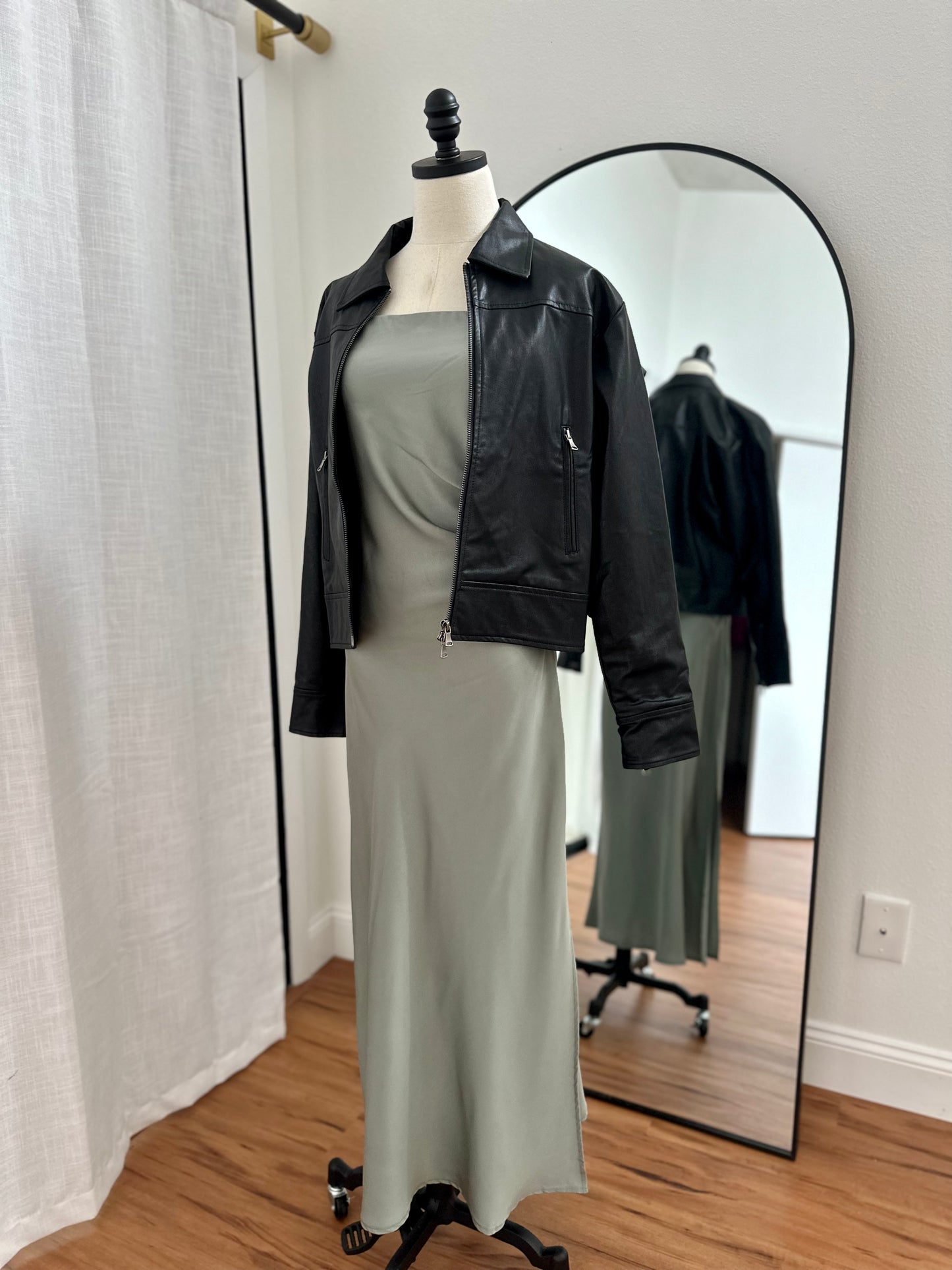 The Catherine Dress ( DUSTY SAGE)