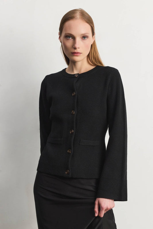 The Tyler Cardigan (Black)