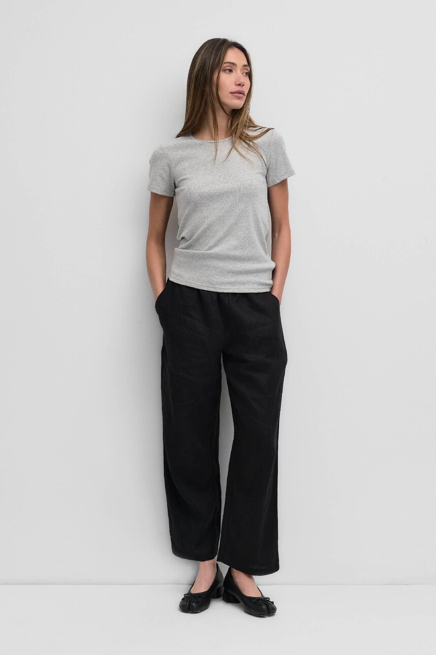 The Reese Top (heather grey)