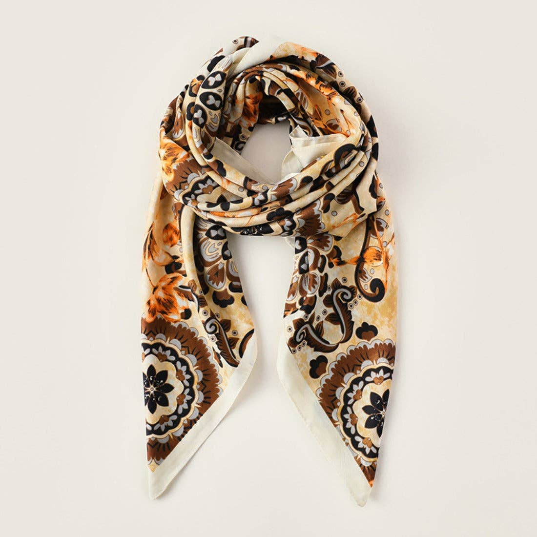 Scarvii - Floral Print PINK /