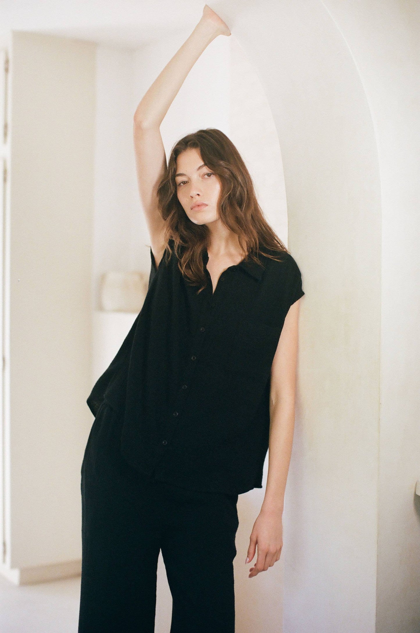 SUNRISE SAIL TOP Off White