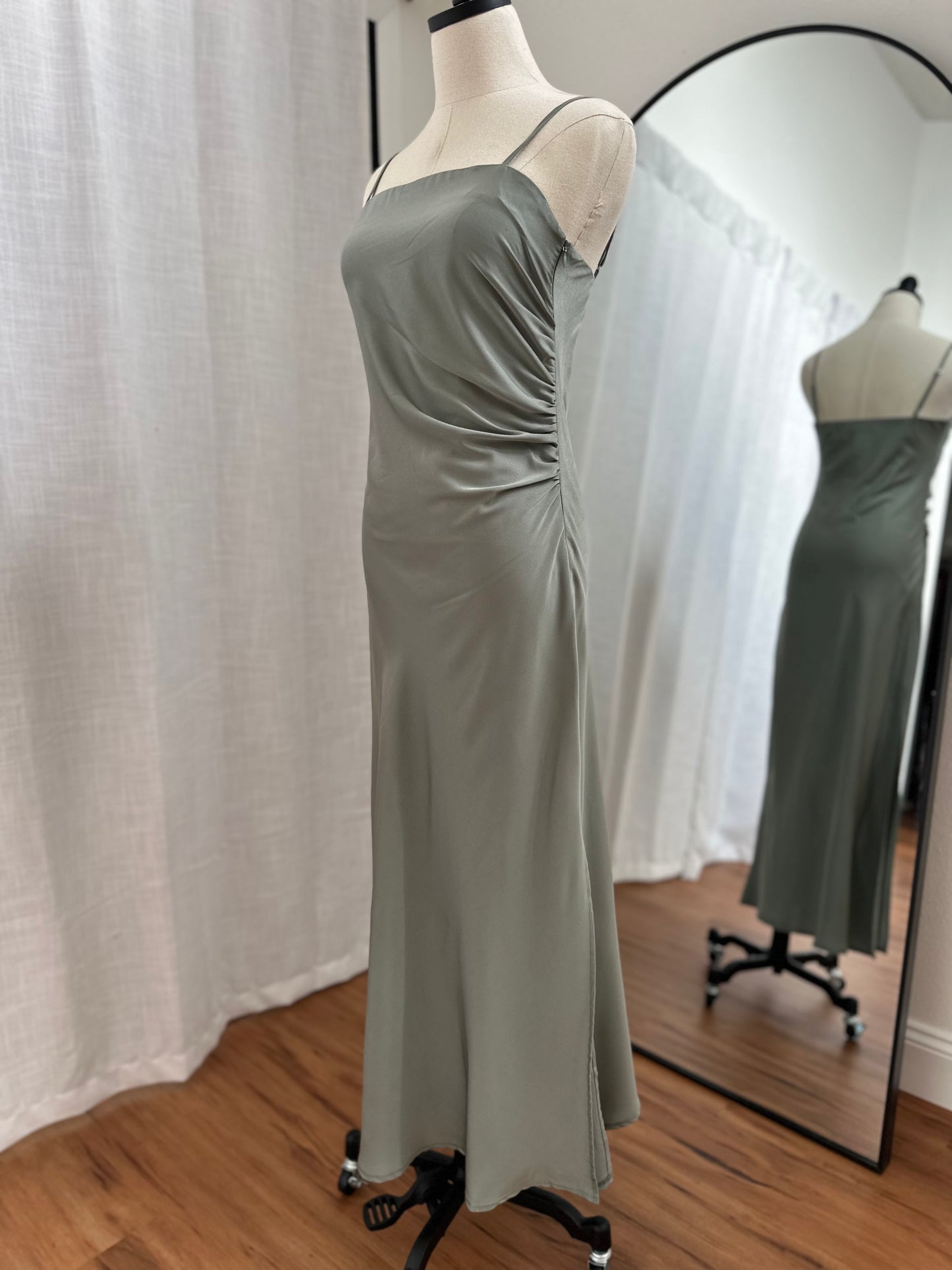 The Catherine Dress ( DUSTY SAGE)