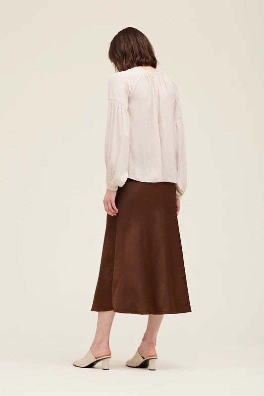 Lauren Satin Skirt