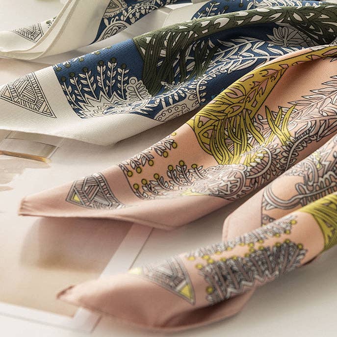 Botanical Floral Blue