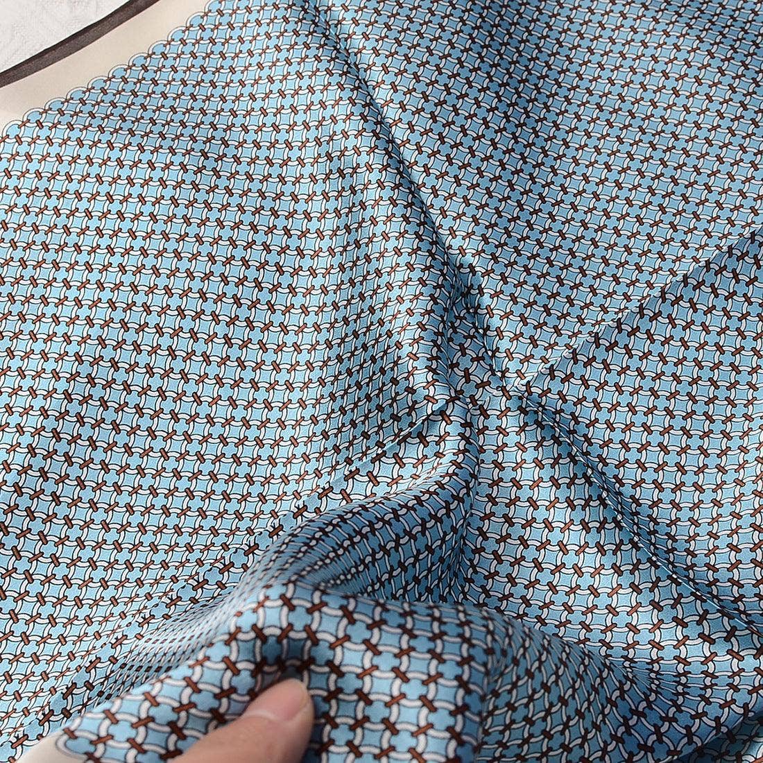 SueSilkHK - Blue Polka Dot 100% mulberry Silk Scarf/Silk head scarf/Silk hair scarf/Silk neck scarf/Mother's Day Gifts/Bag Accessory/Gift for her: Red
