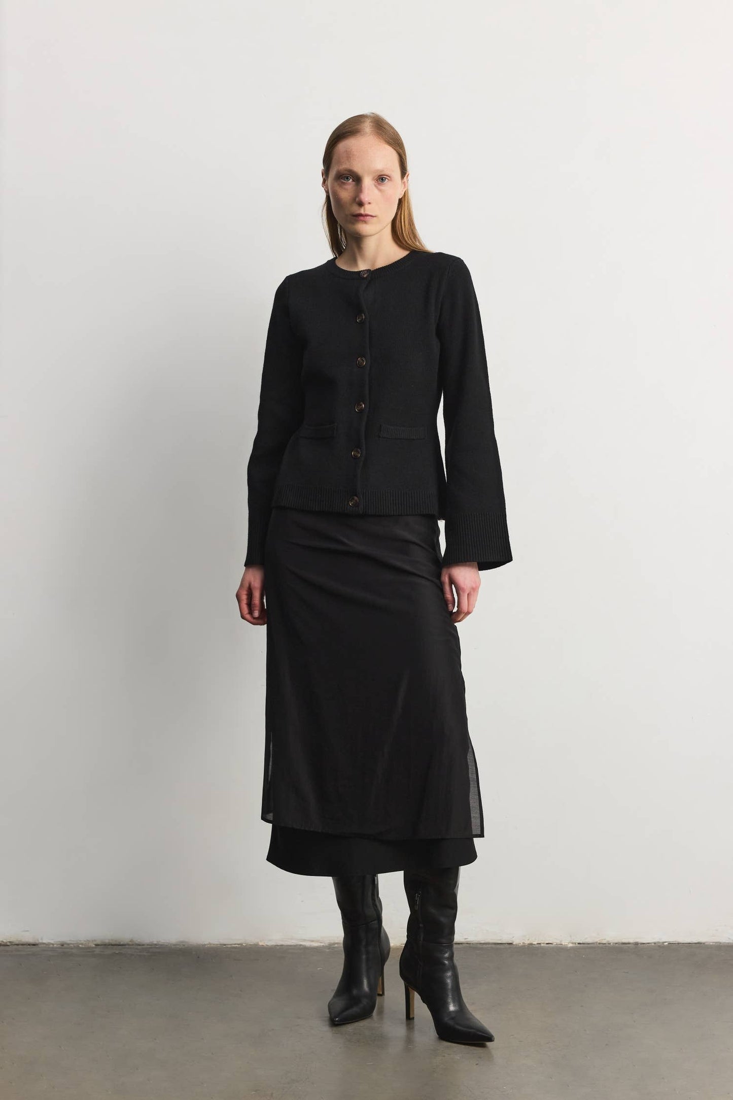 The Tyler Cardigan (Black)