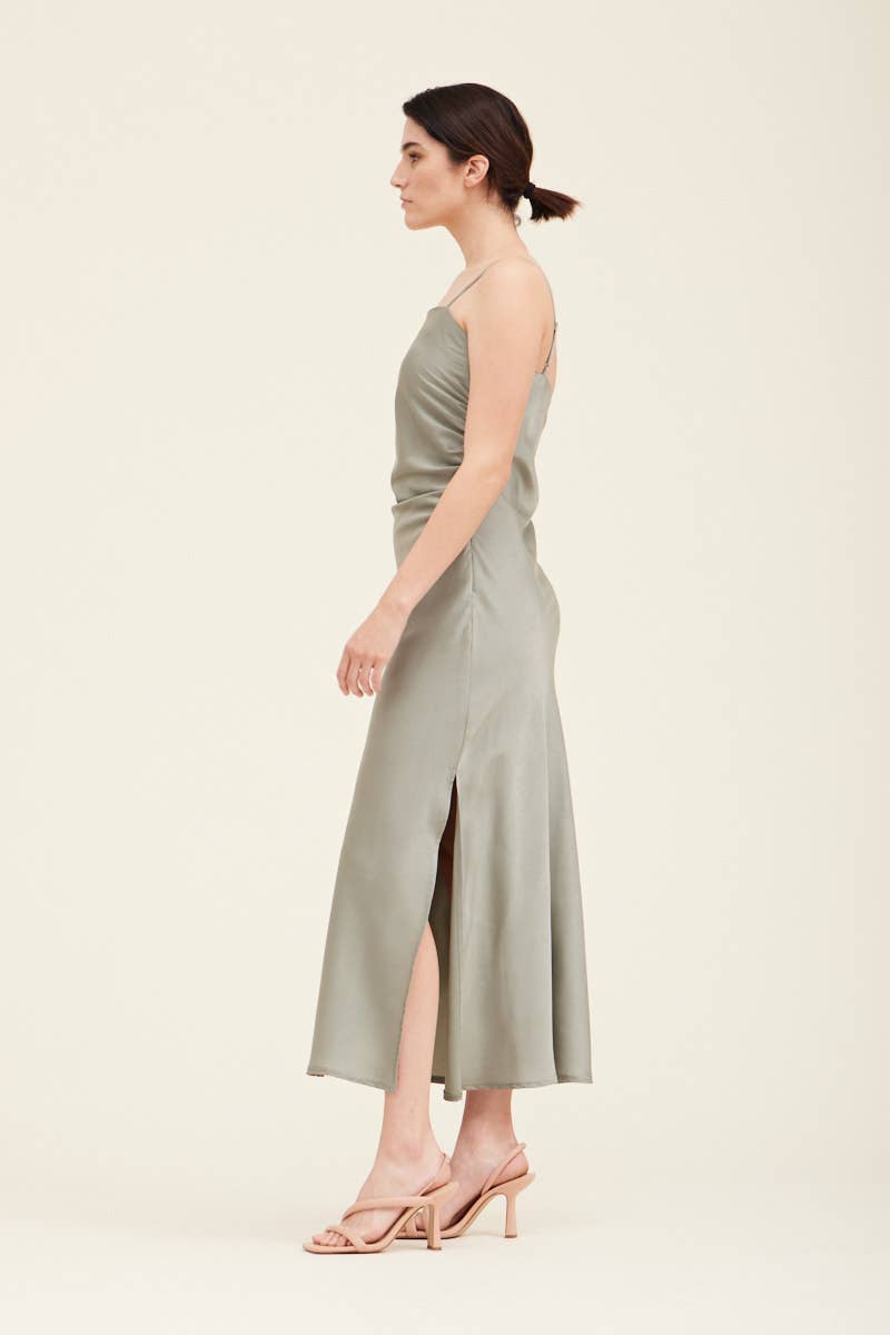 The Catherine Dress ( DUSTY SAGE)