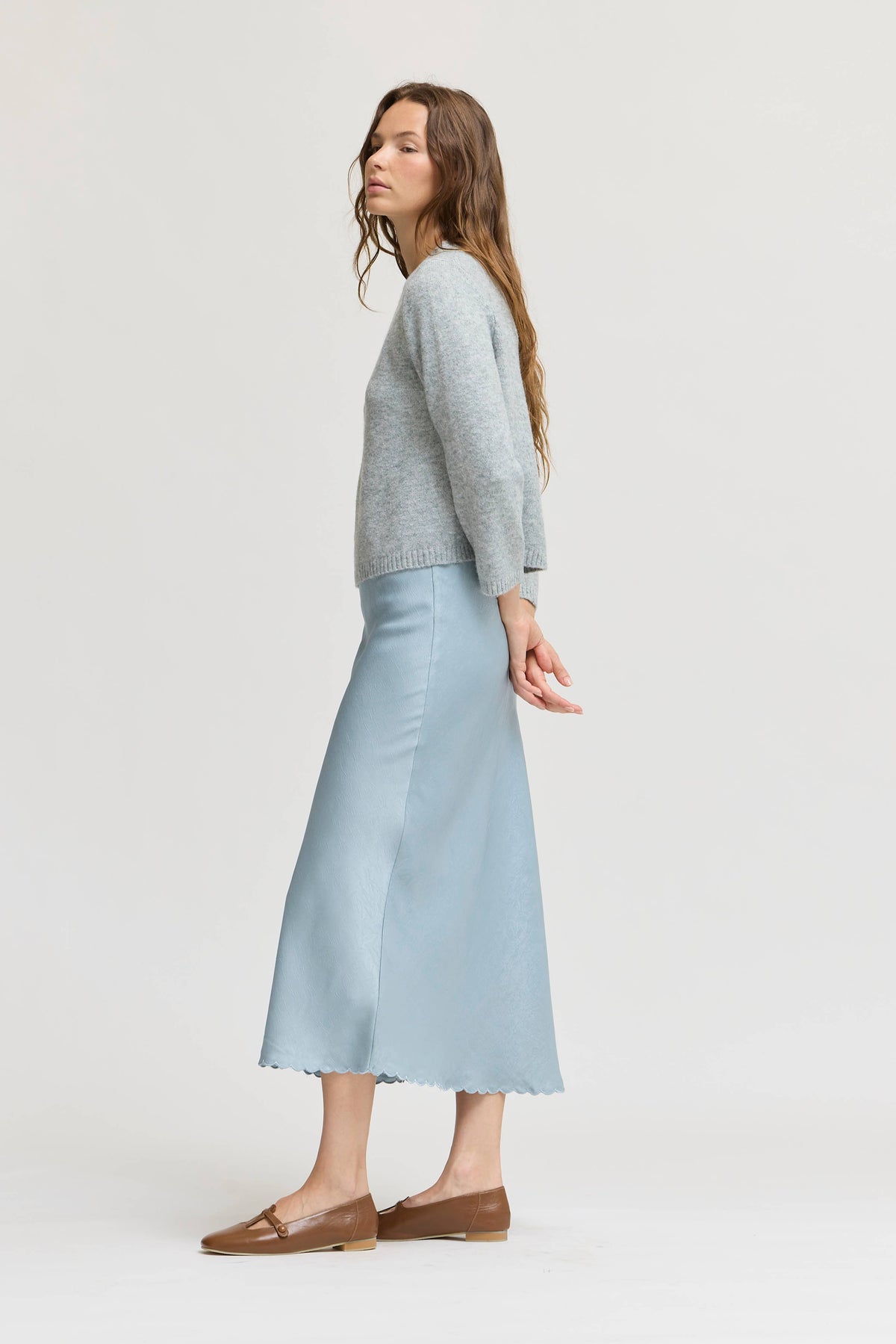 SCALLOP SKIRT