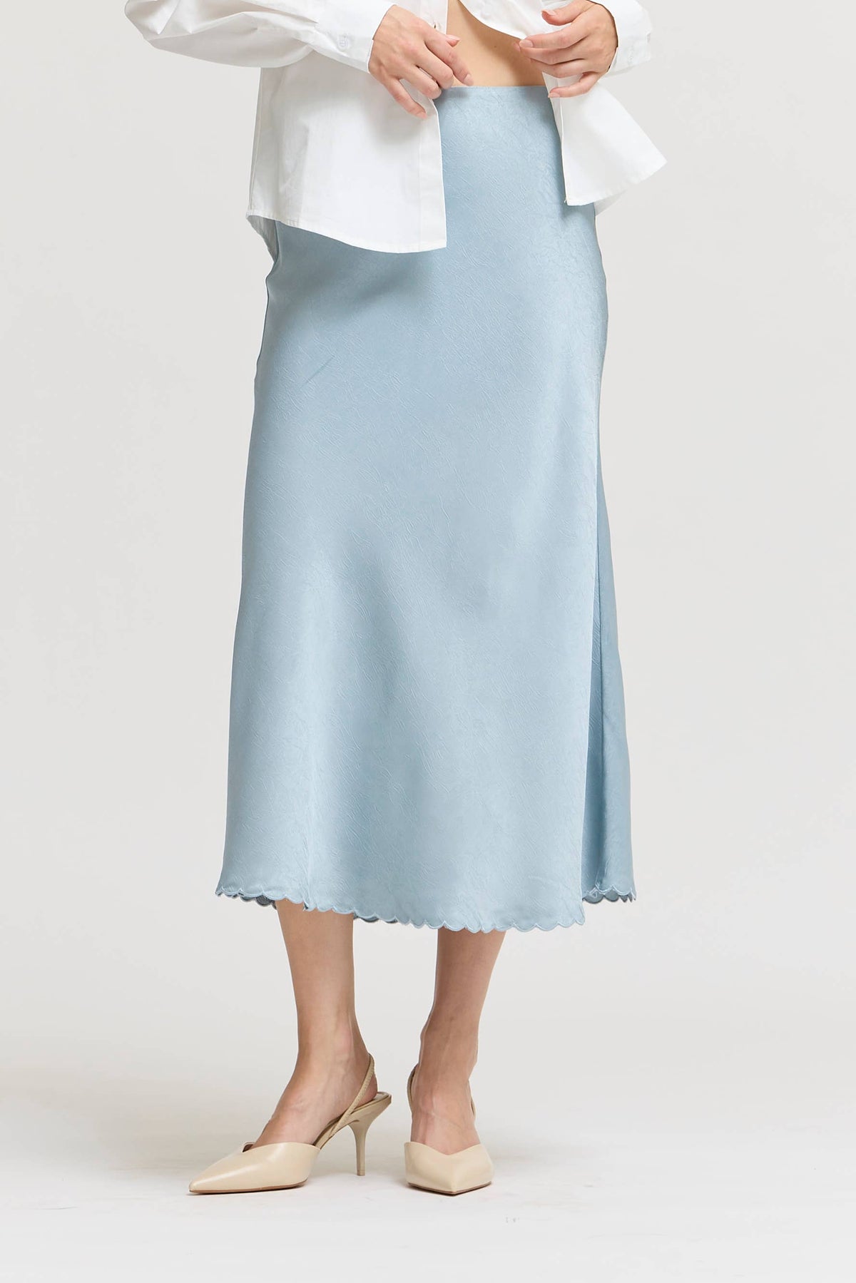 SCALLOP SKIRT