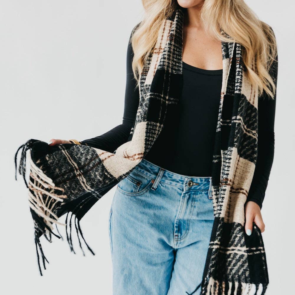 Penny Plaid Scarf