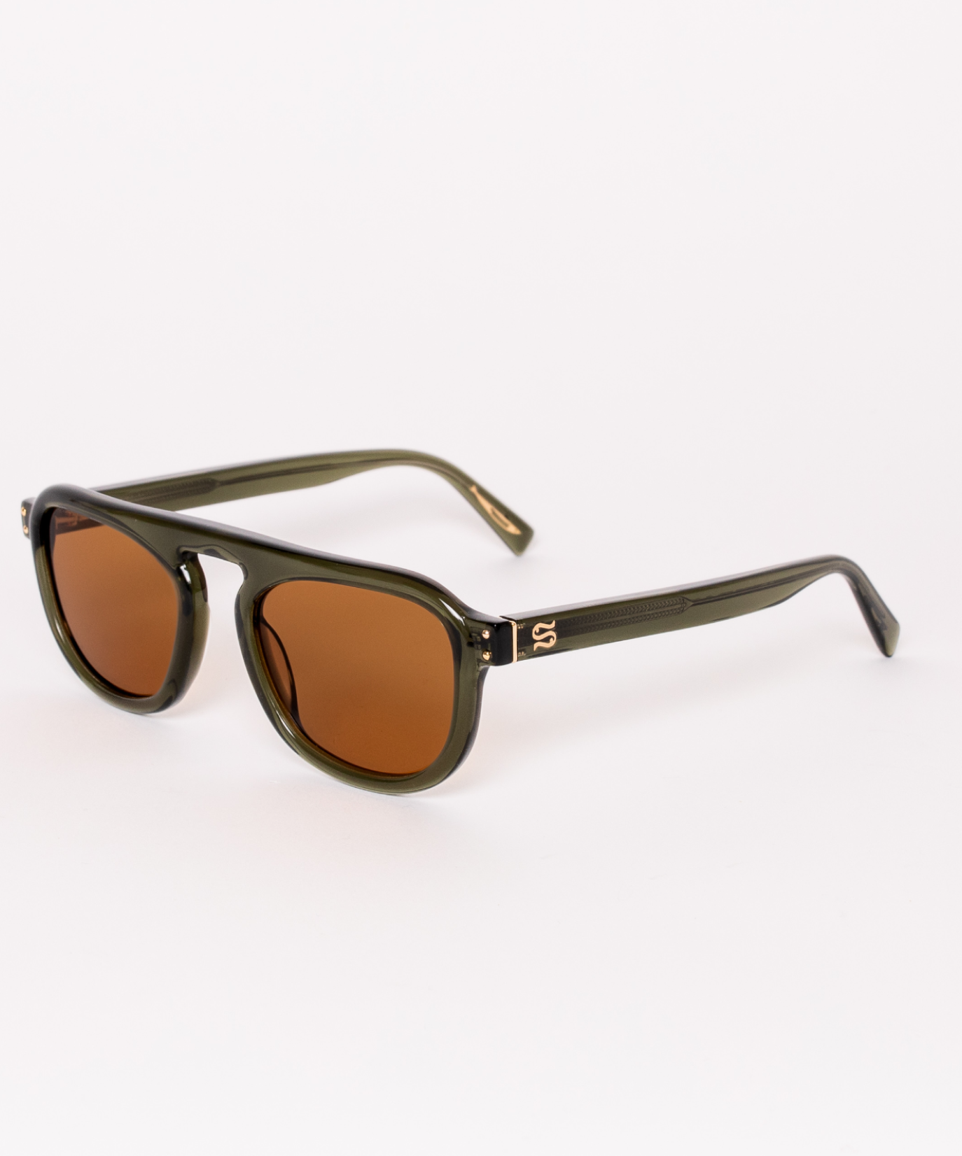 Stevie - Amber Dip Sunglasses