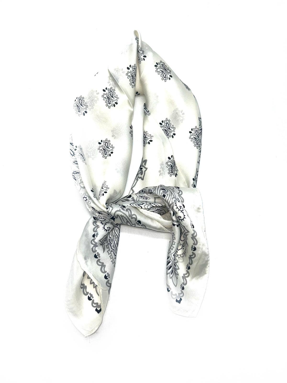 Rosette Scarf Soft Pink