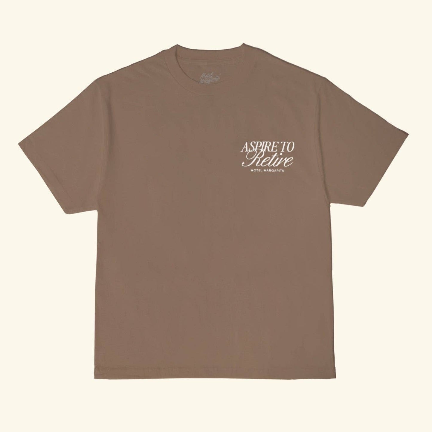 Retire Tee - Mocha: