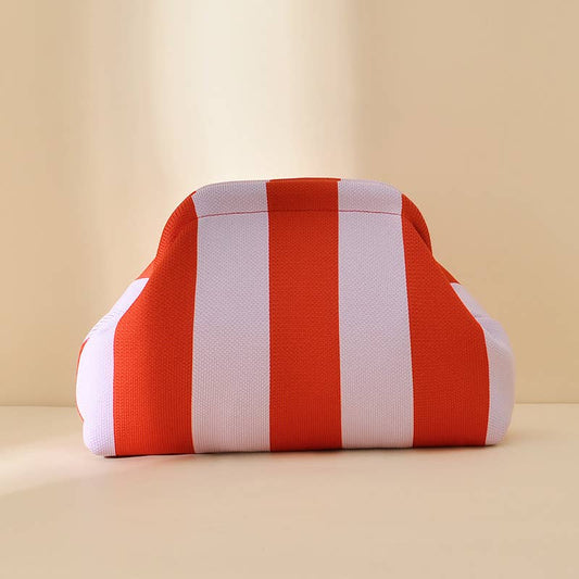Pouch: Lilac/Red
