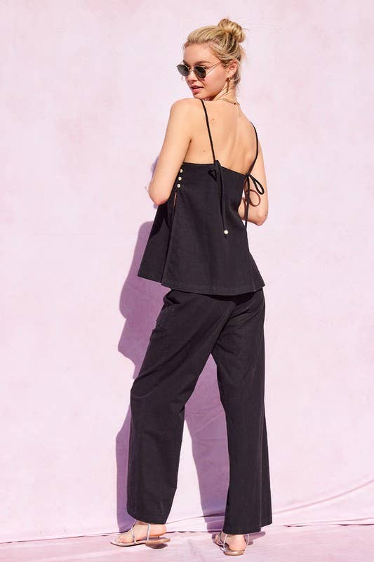 Linen Top  (matching Pants sold separately)
