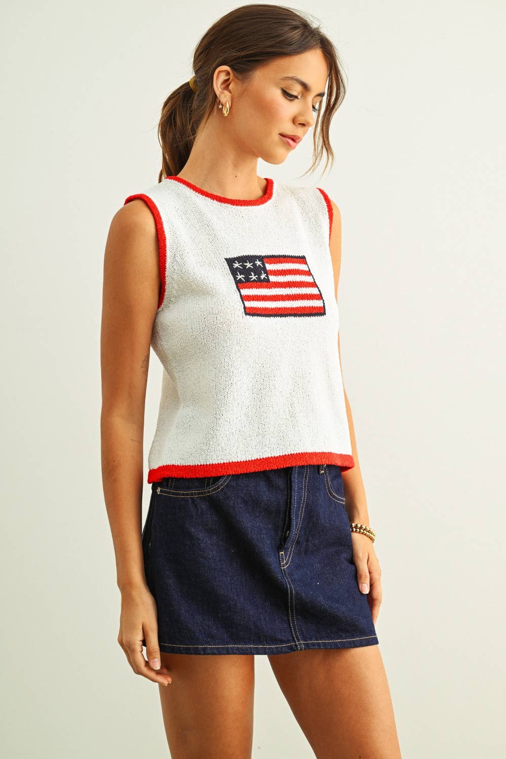 American Flag Top