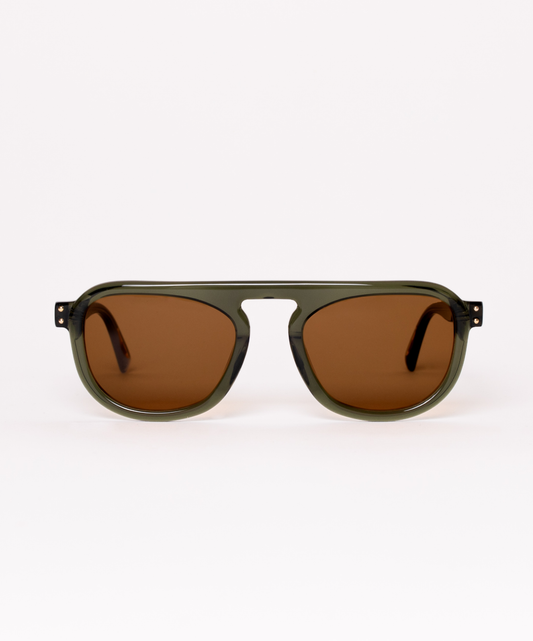 Stevie - Amber Dip Sunglasses