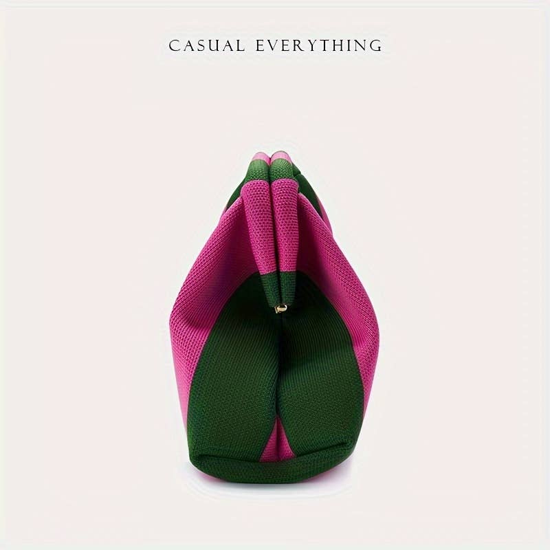 Pouch: Green Pink