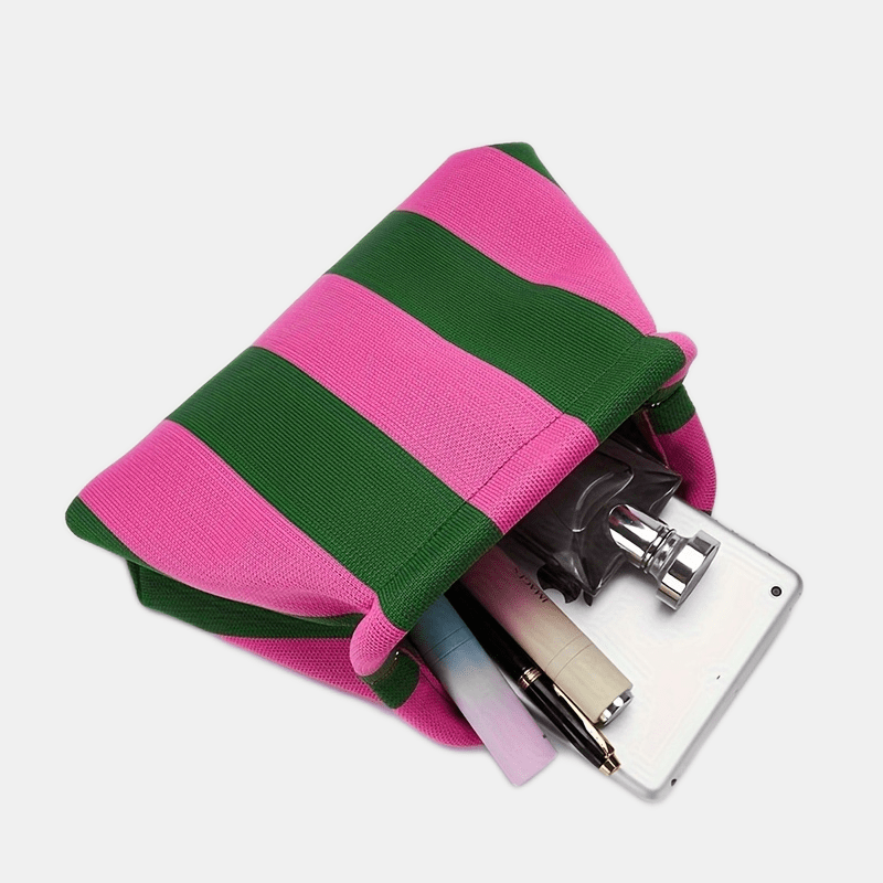 Pouch: Green Pink
