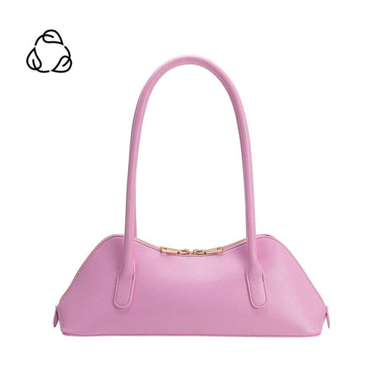 Melie Bianco - Dakota Pink Recycled Vegan Leather Shoulder Bag