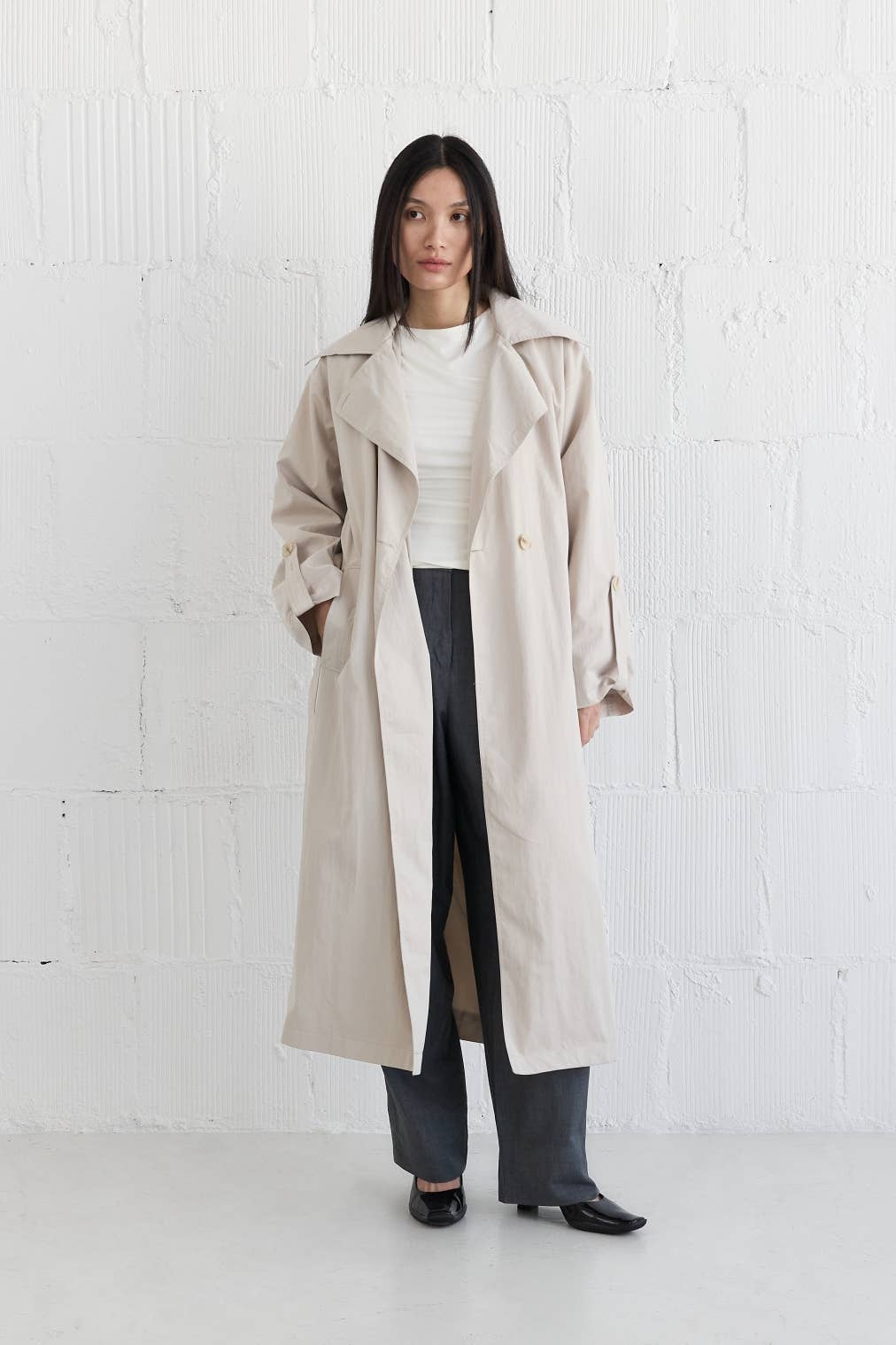 The Janie Coat (IVORY)