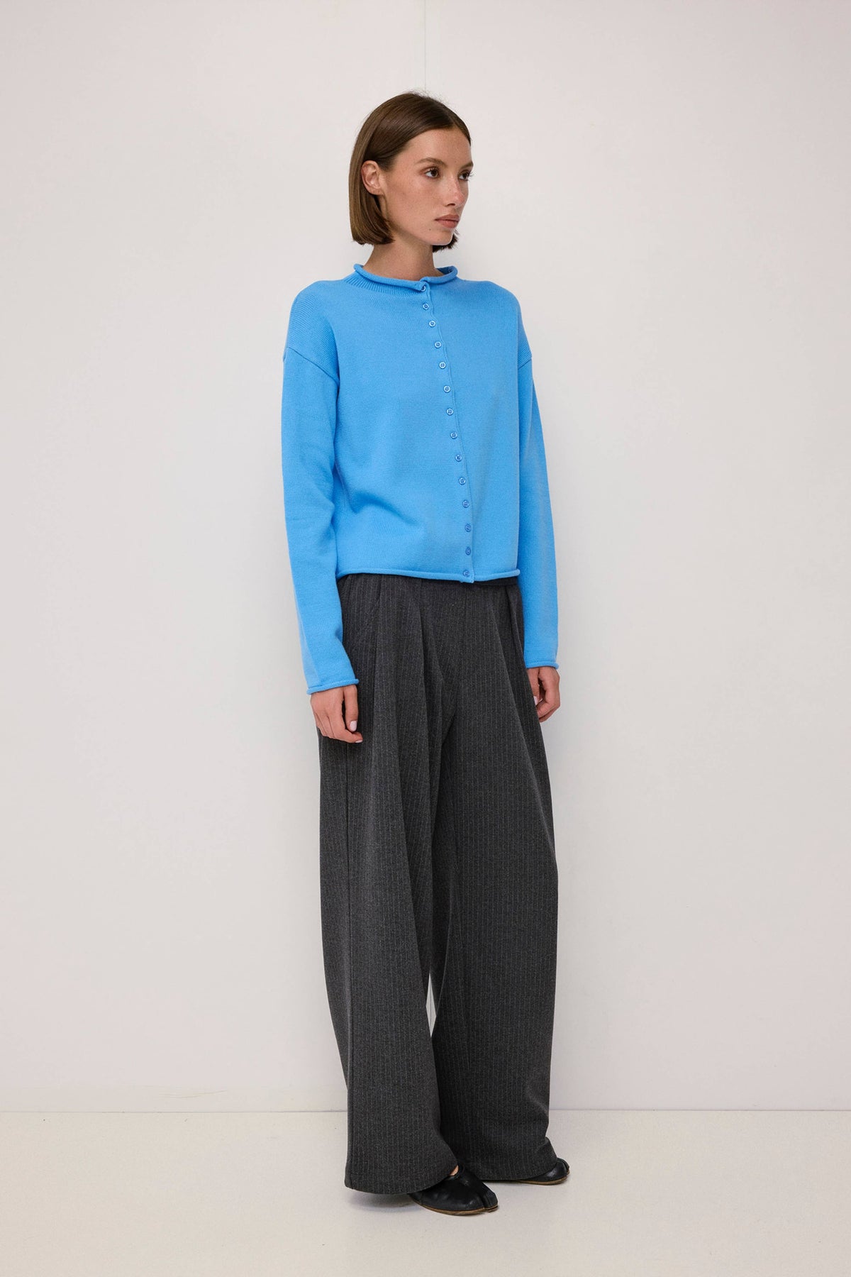 The Marlo Cardigan (Sky Blue)