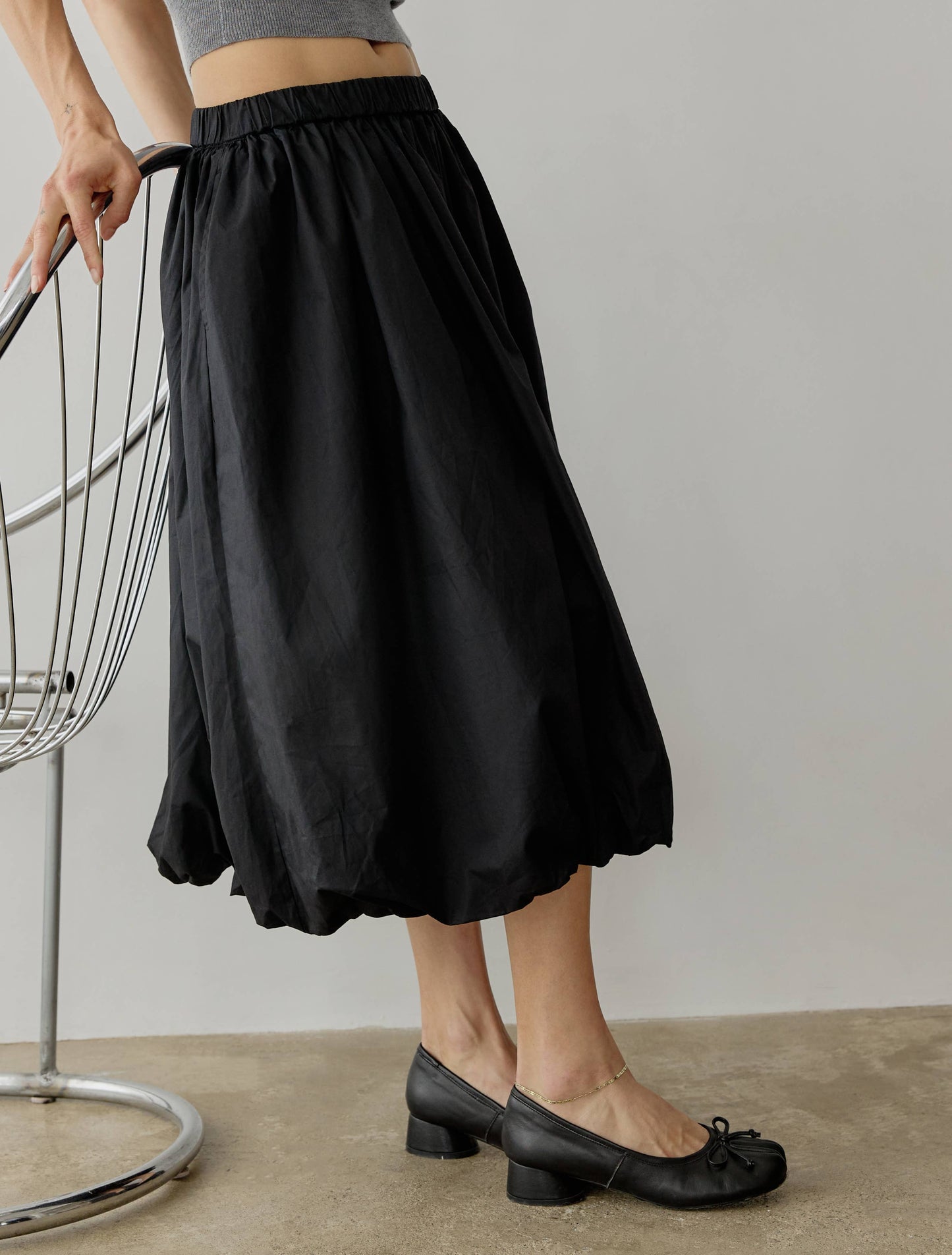 The Bella Skirt (BLACK)