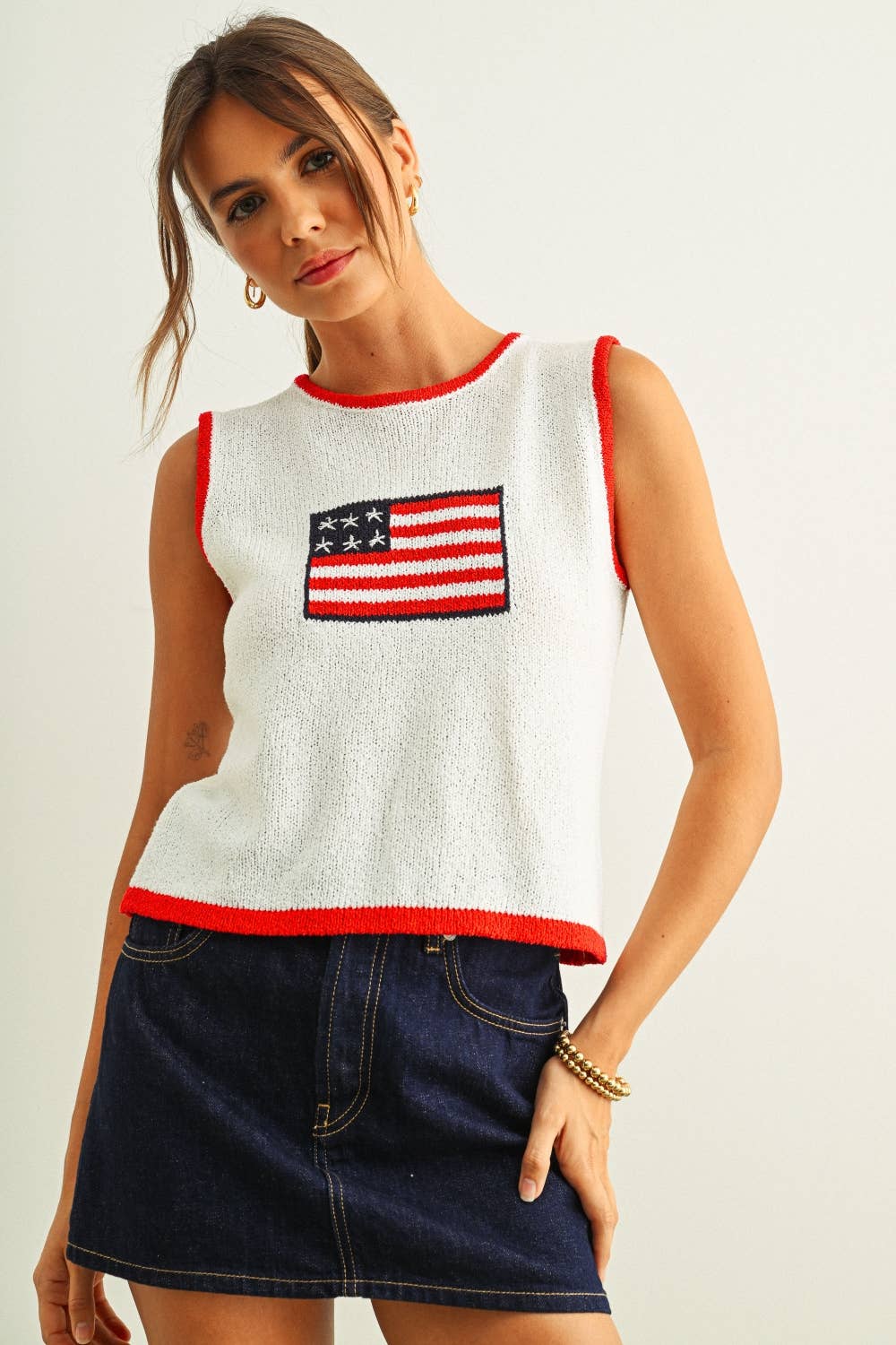 American Flag Top