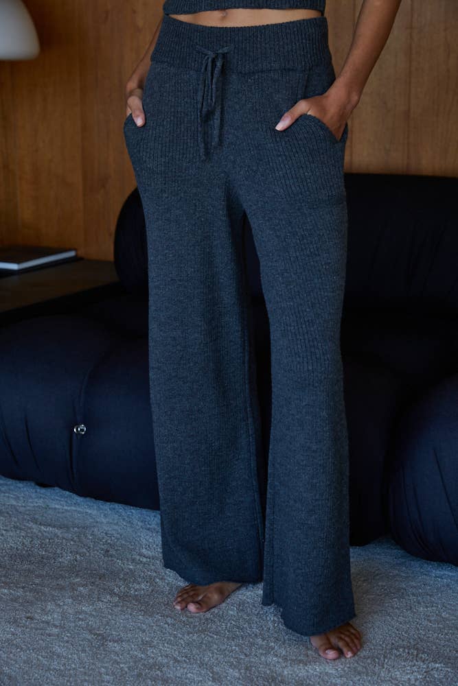 Knit Sweater Pants: