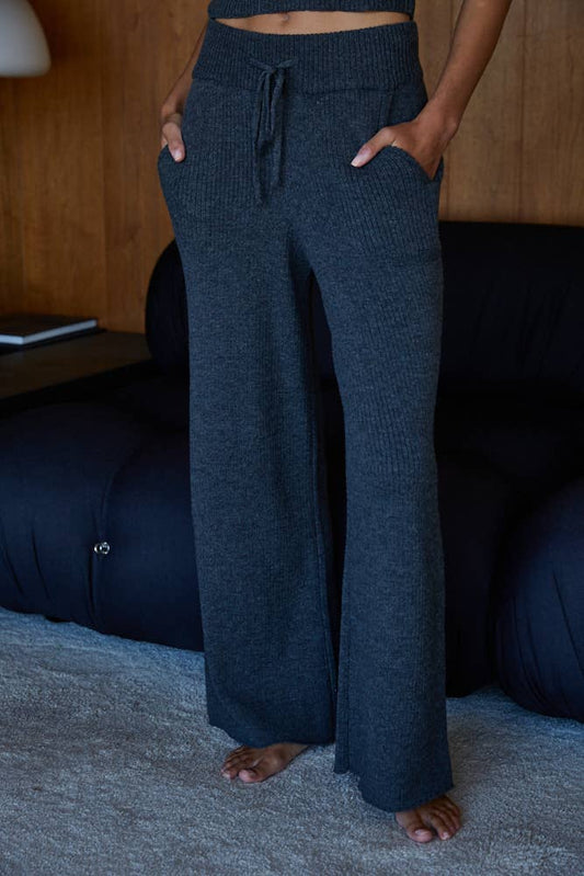 Knit Sweater Pants: