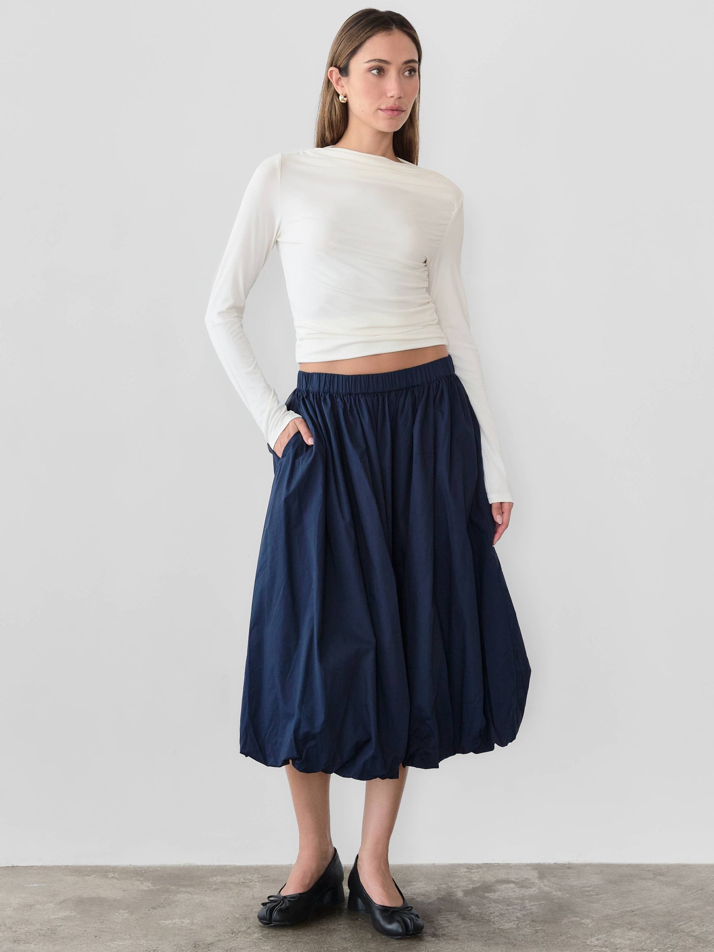 The Bella Skirt (BLACK)