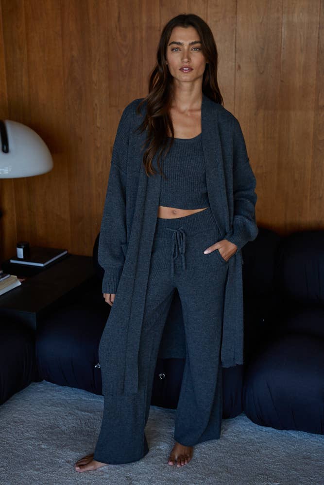 Knit Duster Cardigan: