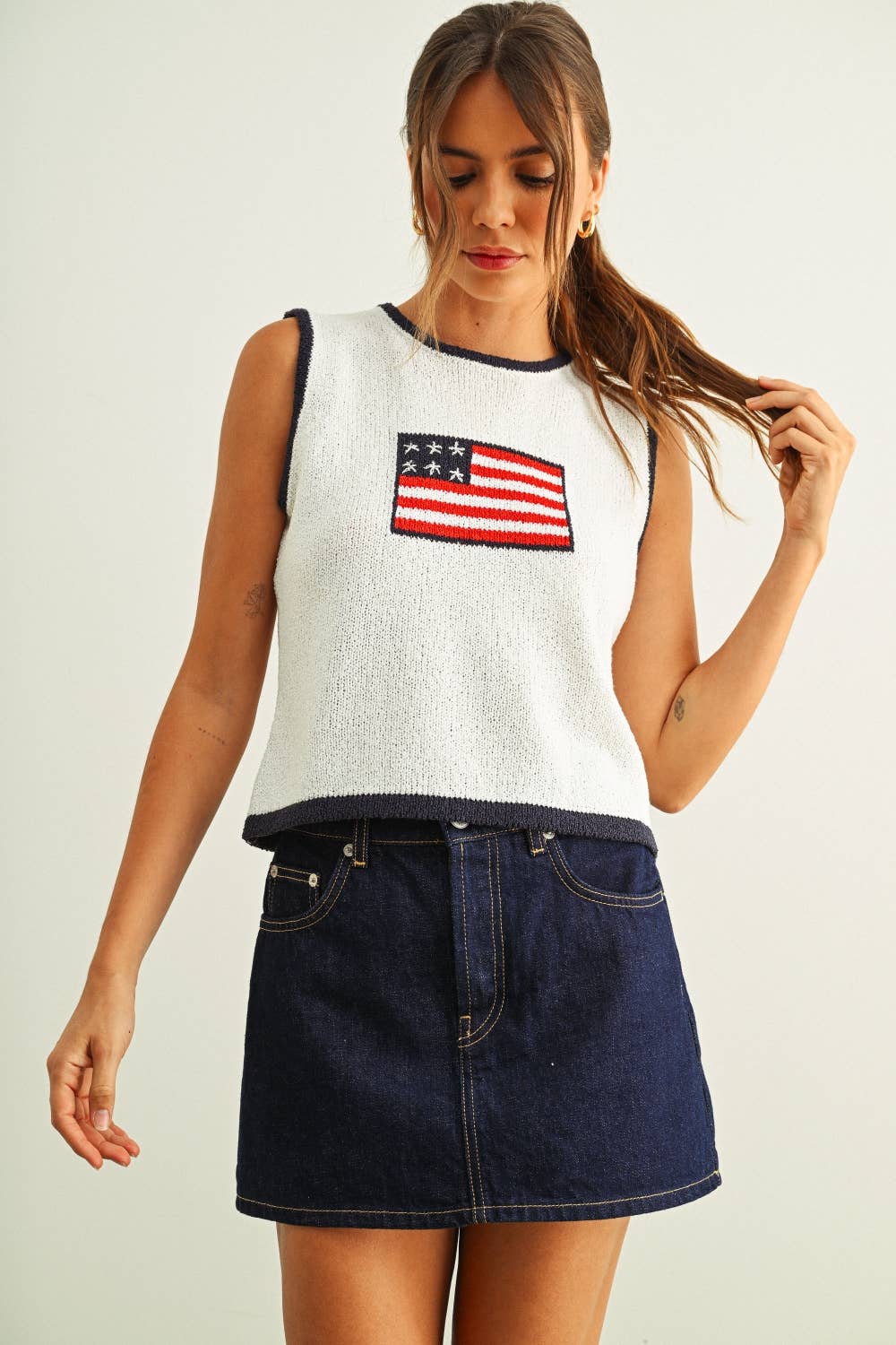 American Flag Top