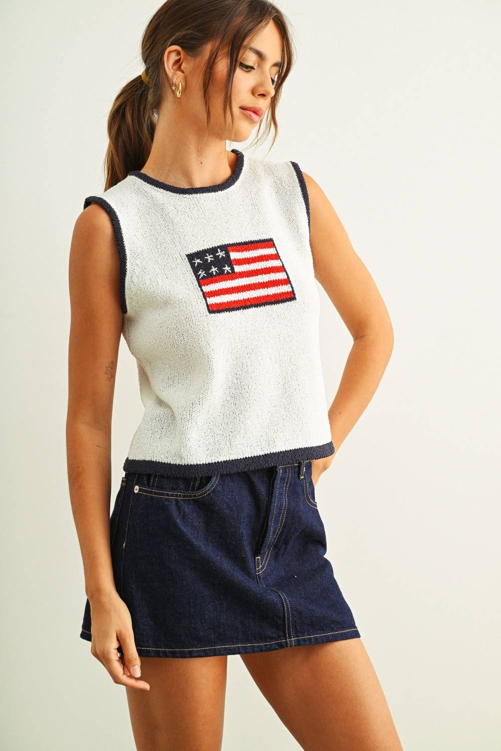 American Flag Top