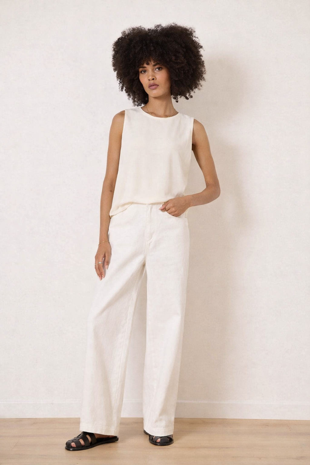 NUCIA DENIM (white)