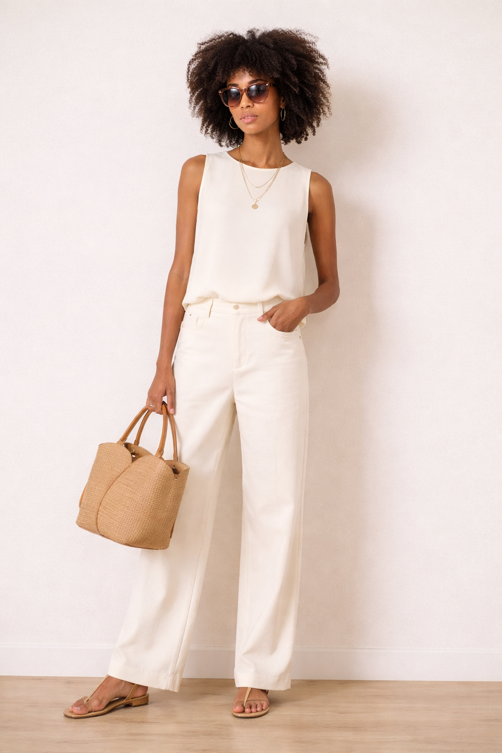 NUCIA DENIM (white)