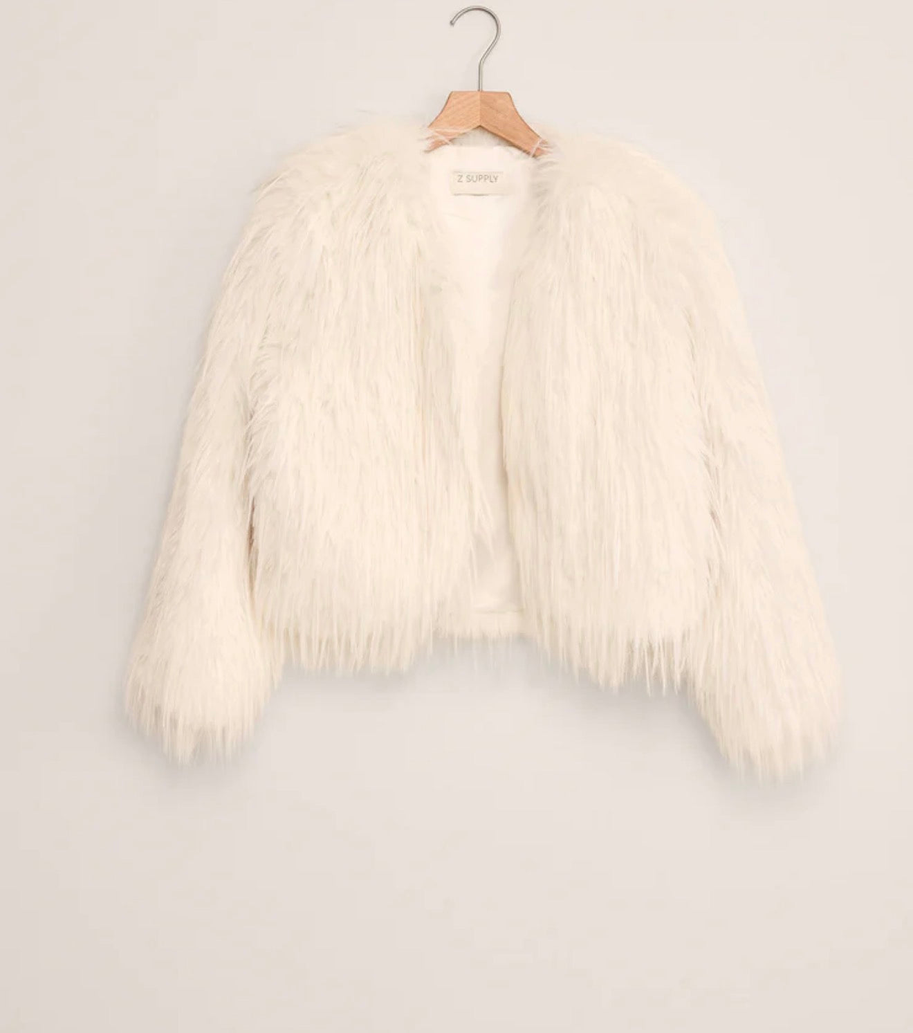 Cyndi Faux Fur Crop Jacket