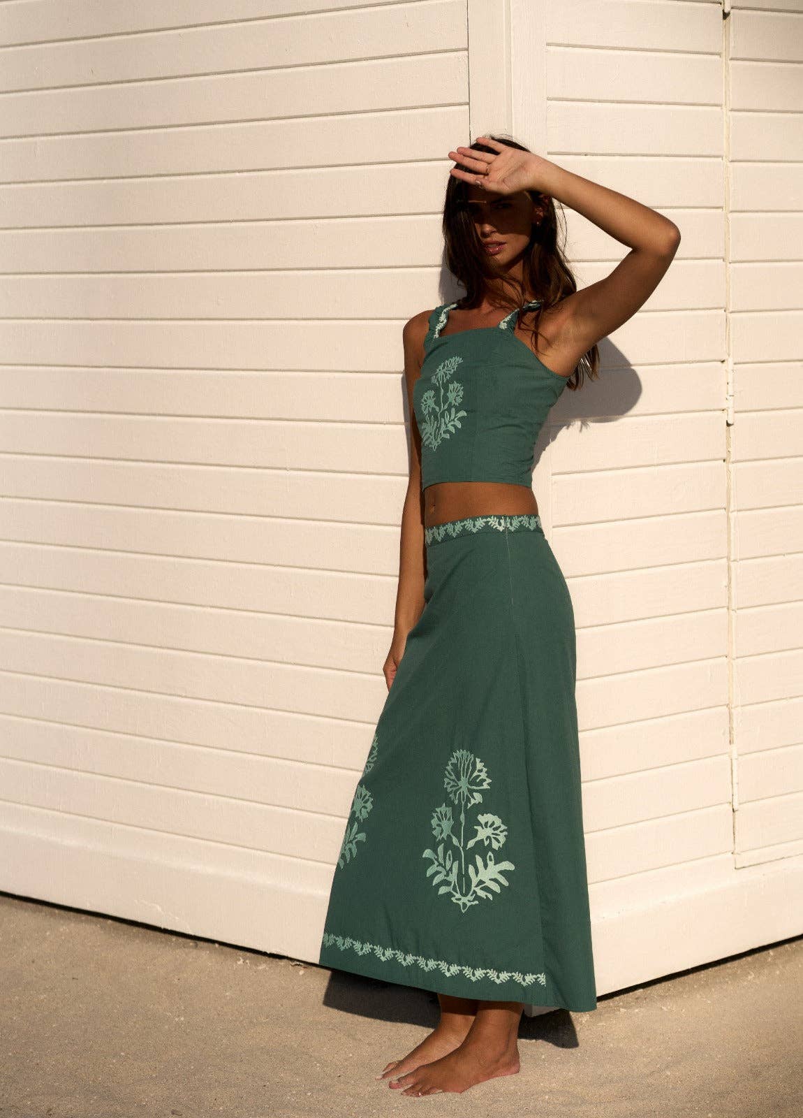 Verde Mare Skirt
