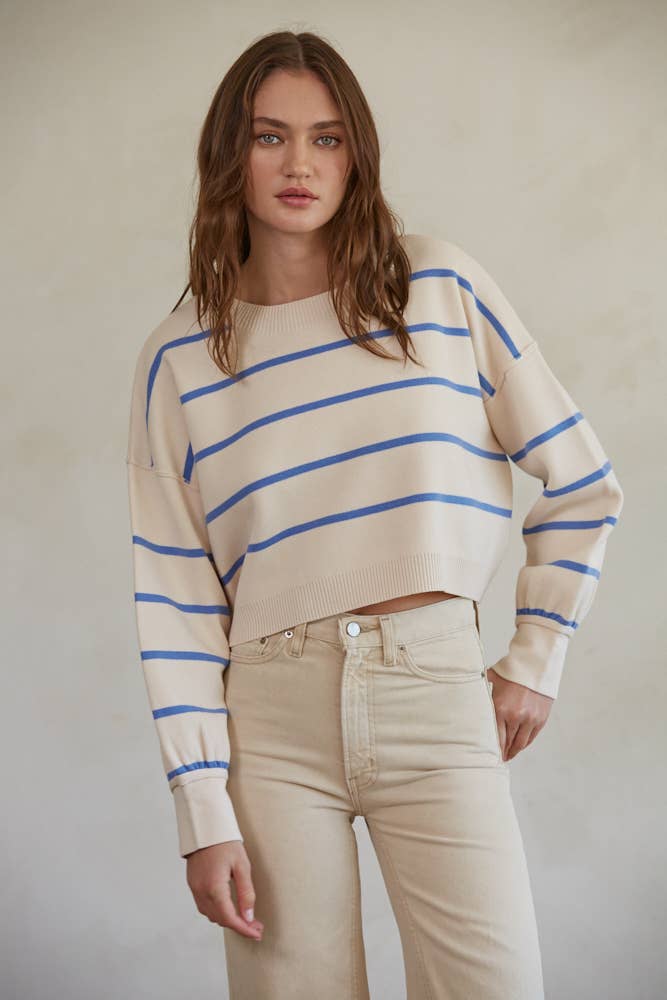 Frankie Striped Pullover,