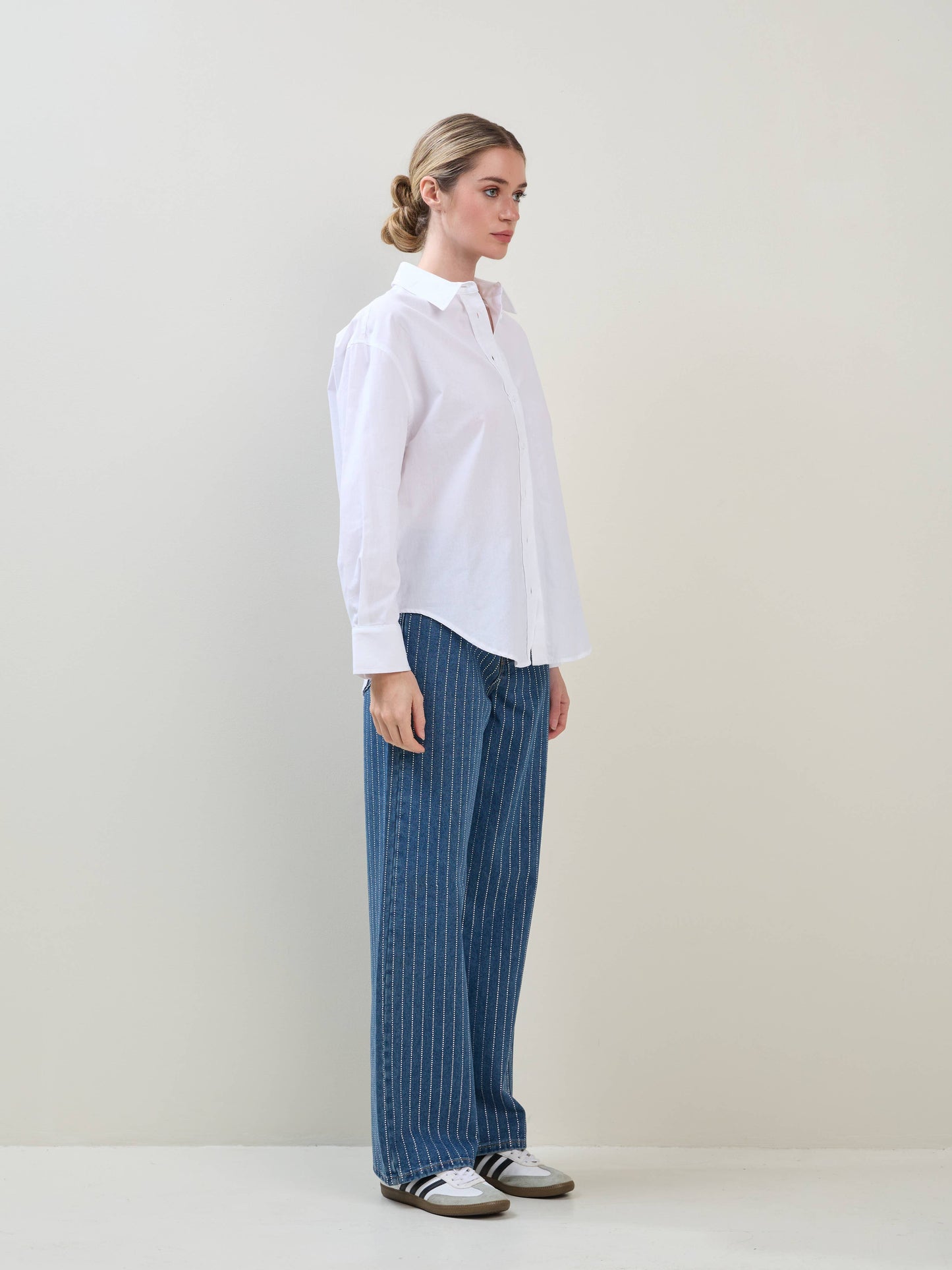 White Button-down