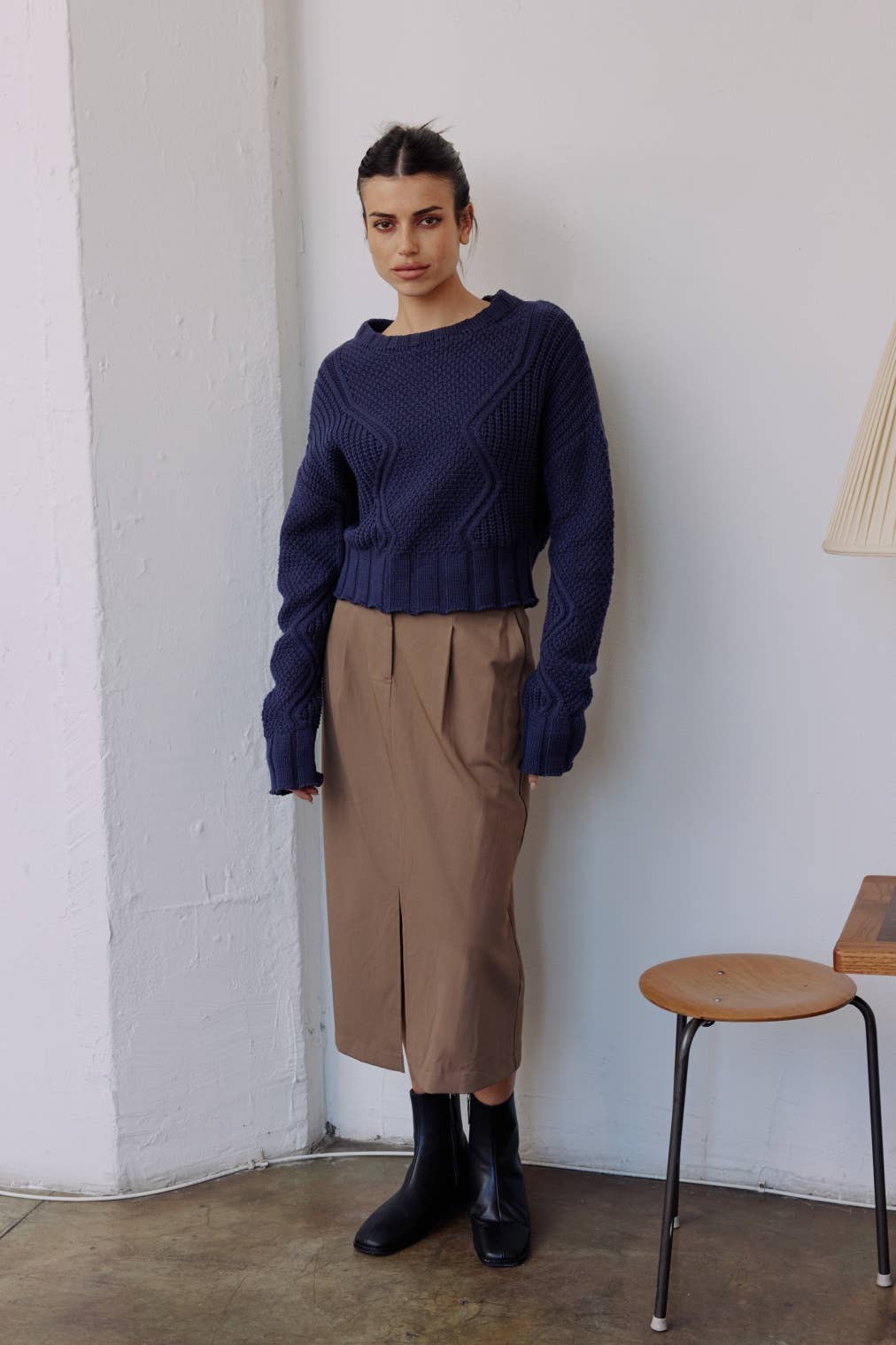 The Sadie Sweater: NAVY