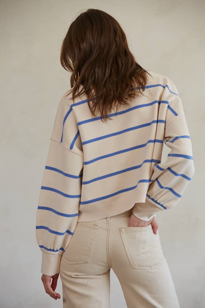 Frankie Striped Pullover,