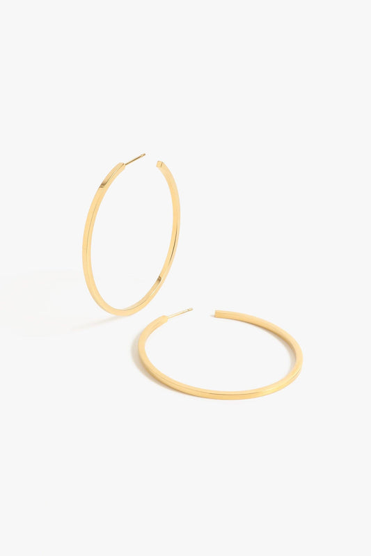 Jay Hoops 2" Gold