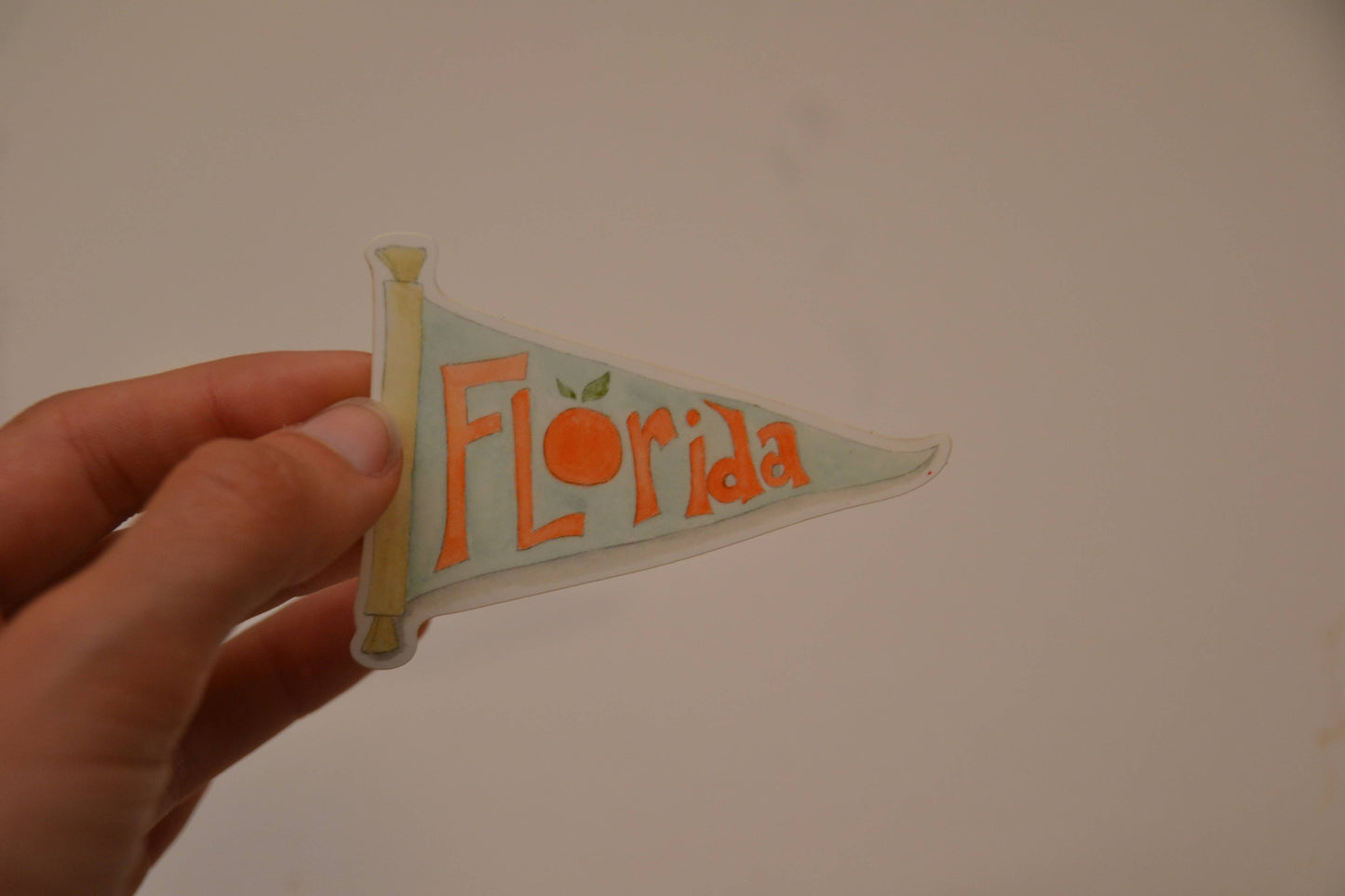 Bear on Paper - Florida Flag Sticker
