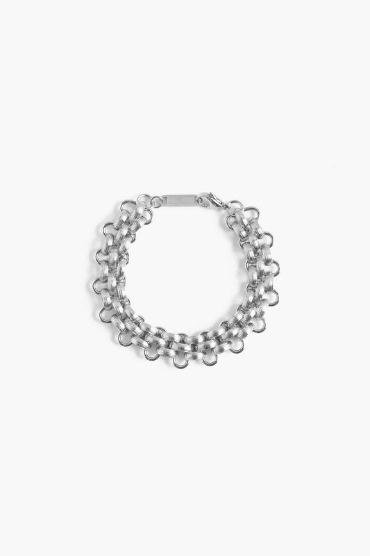 Lattice XL Bracelet: Silver